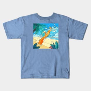 Summer Cocktail Kids T-Shirt